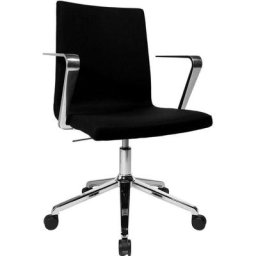 TOPSTAR Bürostuhl Cube, chrom, 5-Fuß, inkl. Armlehne