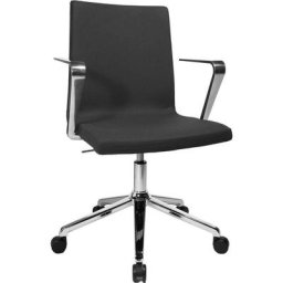 TOPSTAR Bürostuhl Cube, chrom, 5-Fuß, inkl. Armlehne