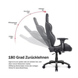 AKRacing Gaming-Stuhl AKRACING Core LX Plus AK-LXPLUS-WT hochwertiges Kunstleder