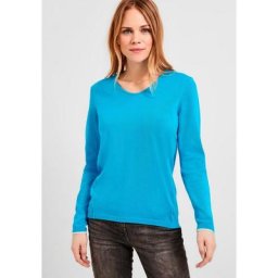 Cecil V-Ausschnitt-Pullover im Basic Style