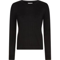 Calvin Klein Curve Rundhalspullover INCLUSIVE COTTON SILK SWEATER im Basic-Style