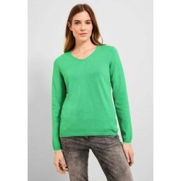 Cecil V-Ausschnitt-Pullover im Basic Style