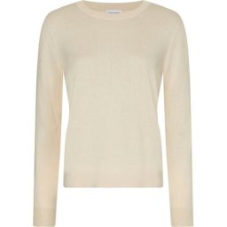 Calvin Klein Curve Rundhalspullover INCLUSIVE COTTON SILK SWEATER im Basic-Style
