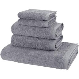 Möve Handtuch Set Basic, Walkfrottier, (Set, 5-tlg), in hochwertigster Walkfrottier Qualität