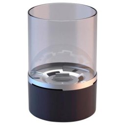 TENDERFLAME Tischfeuer Turm, mit Glasring