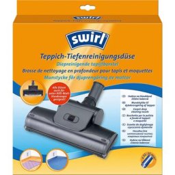 Swirl Bodendüse Swirl® Teppich- Tiefenreinigungsdüse, Zubehör für Fast alle handelsüblichen Staubsauger mit rundem Staubsaugerrohr (außer VORWERK + DYSON). Miele, Siemens, Bosch, AEG, Philips, Kärcher