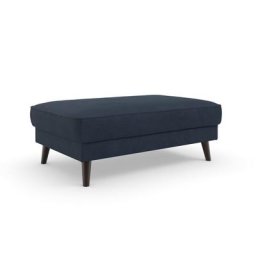 TRENDMANUFAKTUR Polsterhocker Lumber Jack (1 St), in moderner Optik, mit extra hohen Füßen