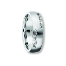 ONE ELEMENT Silberring Zirkonia Freundschaft Partner Ring aus 925 Silber, Damen Silber Schmuck Freundschaft / Partner