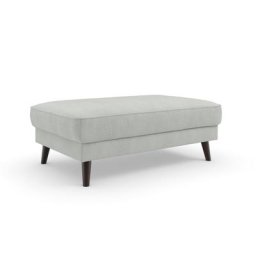 TRENDMANUFAKTUR Polsterhocker Lumber Jack (1 St), in moderner Optik, mit extra hohen Füßen