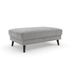 TRENDMANUFAKTUR Polsterhocker Lumber Jack (1 St), in moderner Optik, mit extra hohen Füßen
