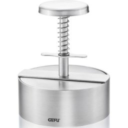 GEFU Burgerpresse PÄTTI, Edelstahl 18/10, robust dank hochwertigem Edelstahl