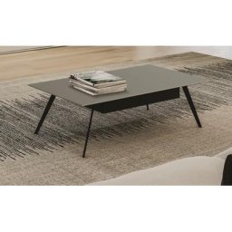 GWINNER Couchtisch CT511, Metallgestell, verschiedene Größen und Farben, Made in Germany