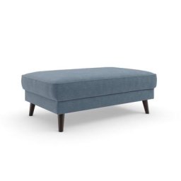 TRENDMANUFAKTUR Polsterhocker Lumber Jack (1 St), in moderner Optik, mit extra hohen Füßen