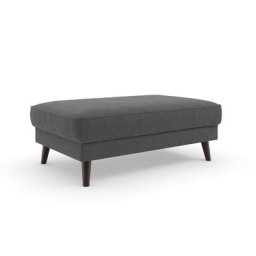TRENDMANUFAKTUR Polsterhocker Lumber Jack (1 St), in moderner Optik, mit extra hohen Füßen