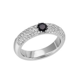 Firetti Fingerring Pavé Kreis, rund, mit Zirkonia (synth)