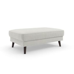 TRENDMANUFAKTUR Polsterhocker Lumber Jack (1 St), in moderner Optik, mit extra hohen Füßen