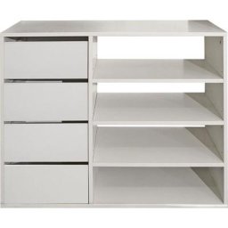 TemaHome Kleiderschrank Tom ausziehbarer Kleiderschrank, Vorhang und viele Fächer, Höhe 181 cm