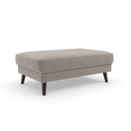 TRENDMANUFAKTUR Polsterhocker Lumber Jack (1 St), in moderner Optik, mit extra hohen Füßen