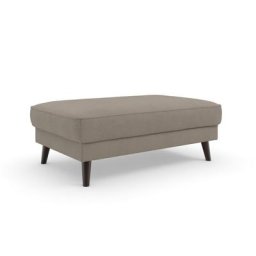 TRENDMANUFAKTUR Polsterhocker Lumber Jack (1 St), in moderner Optik, mit extra hohen Füßen