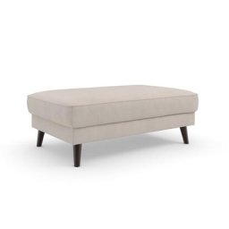 TRENDMANUFAKTUR Polsterhocker Lumber Jack (1 St), in moderner Optik, mit extra hohen Füßen