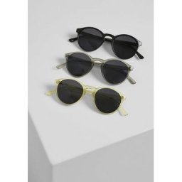 URBAN CLASSICS Sonnenbrille Unisex Sunglasses Cypress 3-Pack