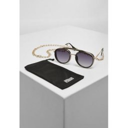 URBAN CLASSICS Sonnenbrille Unisex Sunglasses Ibiza With Chain