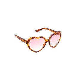 COLLEZIONE ALESSANDRO Sonnenbrille Heart Rahmen in Leooptik