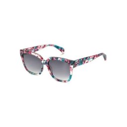 Natascha Ochsenknecht Sonnenbrille tolle Effekte durch transparente Farbaussparungen