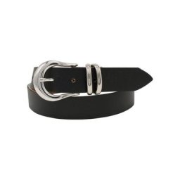AnnaMatoni Ledergürtel mit Metall-Schlaufen