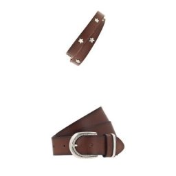 MUSTANG Ledergürtel (Set) mit Leder-Wickelarmband