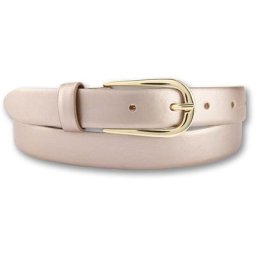 BERND GÖTZ Ledergürtel Goldene Dornschließe Hufeisenform