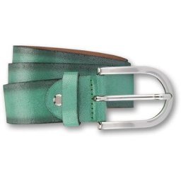 BERND GÖTZ Ledergürtel Ledergürtel aus Velours mit Metallicschimmer und