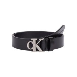 Calvin Klein Jeans Ledergürtel mit CK-Monogrammschnalle
