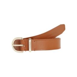 Calvin Klein Ledergürtel CK MUST METAL LOO mit goldfarbener Schnalle