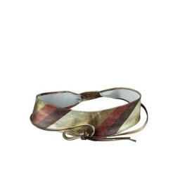 COLLEZIONE ALESSANDRO Taillengürtel Stripes aus weichem Leder