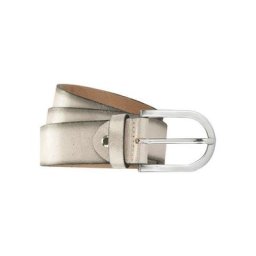 BERND GÖTZ Ledergürtel Ledergürtel aus Velours mit Metallicschimmer und