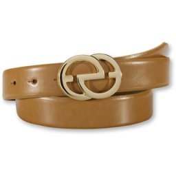 Silbergift Koppelgürtel Goldfarbene Designschließe