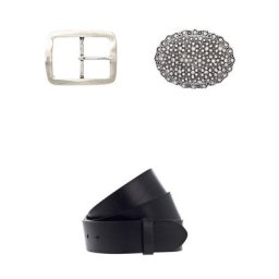 Vanzetti Ledergürtel (Set) mit auswechselbaren Schließen