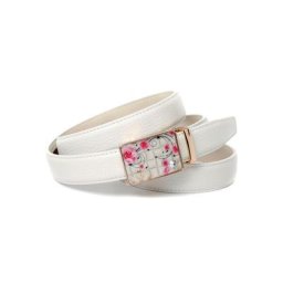 Anthoni Crown Ledergürtel mit Sommerfeeling, kleiner Glitzerstein