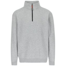Herock Sweater Vigor Basic, mit Reißverschluss am Kragen, angenehmes Tragegefühl