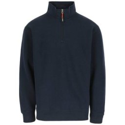Herock Sweater Vigor Basic, mit Reißverschluss am Kragen, angenehmes Tragegefühl