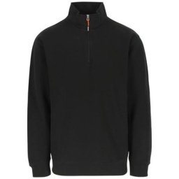 Herock Sweater Vigor Basic, mit Reißverschluss am Kragen, angenehmes Tragegefühl