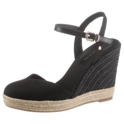 Tommy Hilfiger BASIC CLOSED TOE HIGH WEDGE Sandalette mit bezogenem Keilabsatz