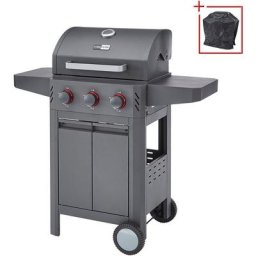 KONIFERA Gasgrill Salerno, BxTxH: 117x54x110 cm, mit Schutzhülle