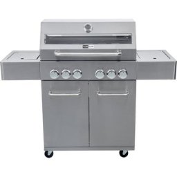 KONIFERA Gasgrill Ancona, mit 4-Brennern, mit Hähnchenspieß, Schutzhülle, BxTxH: 138x54x114 cm
