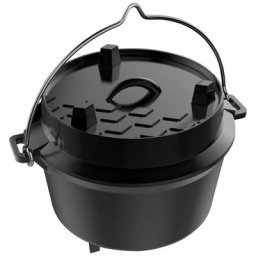 Tepro Grilltopf Dutch Oven S, Gusseisen, 4 Liter