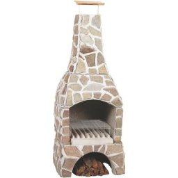 WELLFIRE Grillkamin Landau, BxTxH: 80x77x202 cm