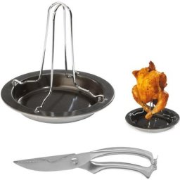 WESTMARK Hähnchenbräter Classic, Edelstahl, (Set, 2-St)