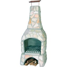 WELLFIRE Grillkamin Landau, BxTxH: 80x77x202 cm