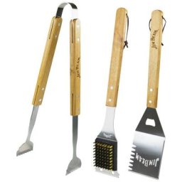 Jim Beam BBQ Grillbesteck-Set, (Set, 3 tlg)